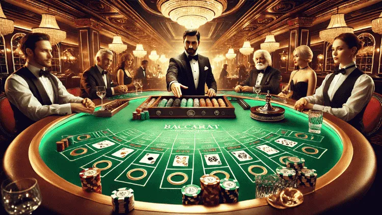 Một số thế bài trong luật chơi baccarat mà bạn nên lưu ý